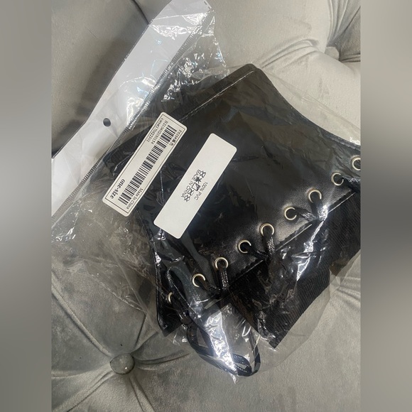 Black Corset Size OS Women Men Kids Unisex - Picture 6 of 6